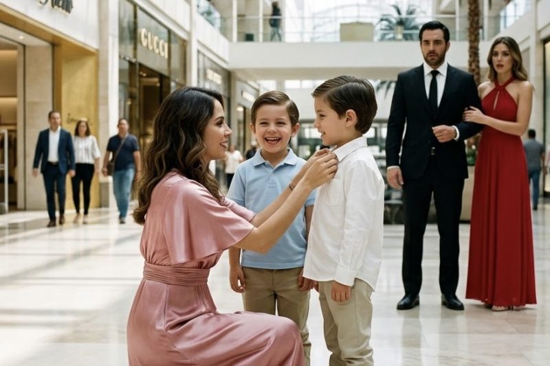 Me dejó embarazada y sola cuando me negué a abortar; 5 años después, vio a mis gemelos en un centro comercial y preguntó “¿son míos?”, sin saber que su madre había escondido una mentira de 2 millones que estaba a punto de destruirlos.