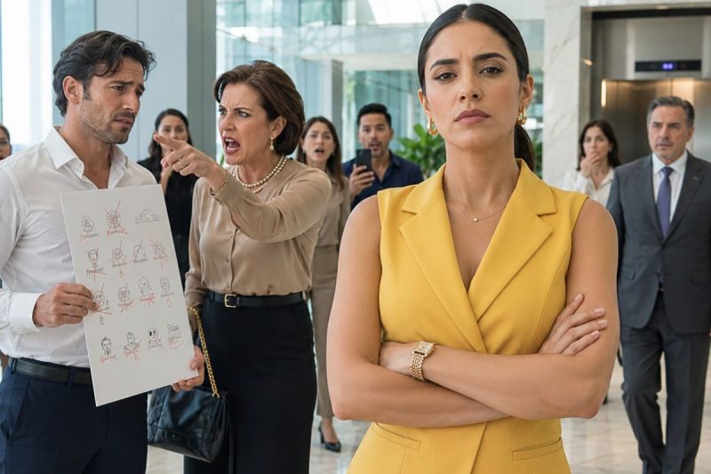 Mi hija dejó el anillo sobre la mesa cuando su suegra dijo “las nueras no mandan, atienden”, pero lo peor llegó después: su ex apareció en su trabajo con una cartulina cobrándole hasta las palomitas del cine