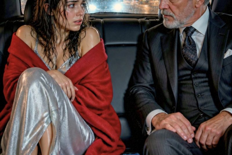 A sus 24 años, su madrastra quiso usarla como moneda de cambio con un socio millonario. Ella escapó descalza bajo la lluvia y se subió al auto de un desconocido… pero al ver el nombre en su celular, entendió que no había huido del peligro, sino que acababa de entrar en el secreto más oscuro de su familia.