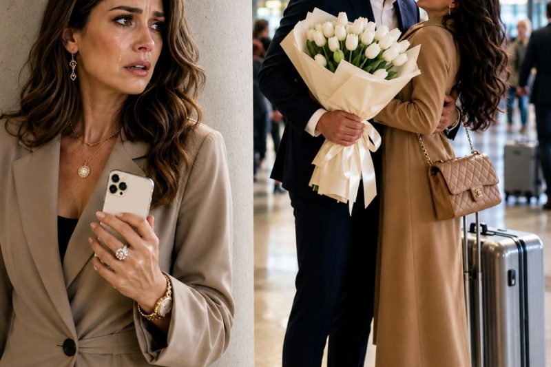 No descubrí que mi esposo me engañaba por un mensaje ni por una llamada… lo descubrí escondida detrás de una columna en el Aeropuerto Internacional Benito Juárez.
