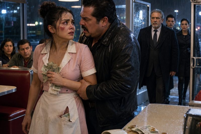 Durante tres años, escondí un número de teléfono dentro del delantal que usaba como mesera, rezando para no necesitarlo nunca. Pero cuando mi esposo me empujó contra la mesa de la cocina y siseó: “Nadie va a venir por ti, Lena”, marqué con los dedos temblorosos. Minutos después, la lluvia partió la noche, y el hombre al que todos en el pueblo temían apareció en mi puerta. Mi esposo por fin entendió una cosa: yo nunca había estado tan sola como él creía. duyhien