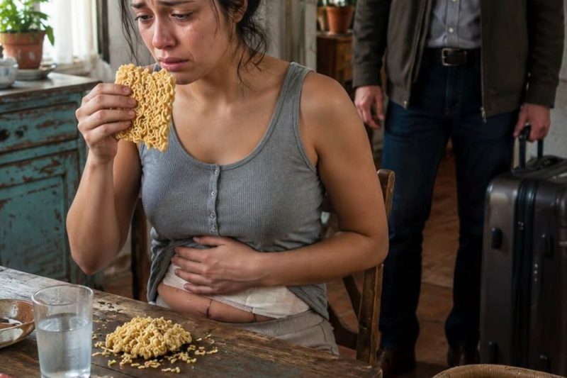La dejaron con sopa fría tras dar a luz… y las cámaras revelaron lo imperdonable