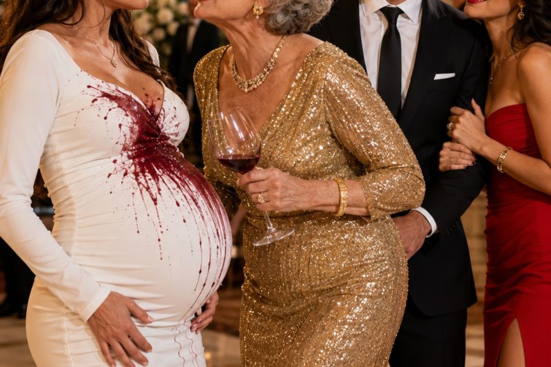 Mi suegra me tiró vino en la fiesta… NO SABÍA QUE YO SOY LA DUEÑA DE SU EMPRESA