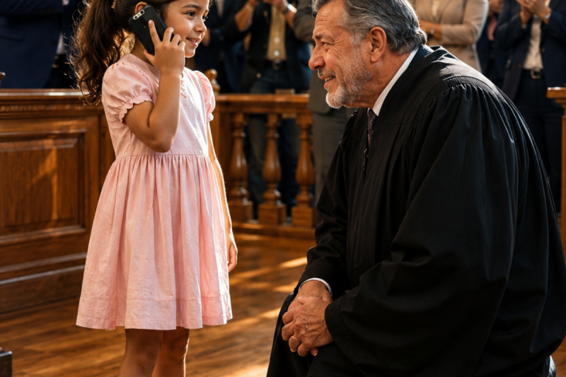 La Niña Robó Un Celular En Pleno Juzgado… Y La Llamada Hizo Temblar Al Juez