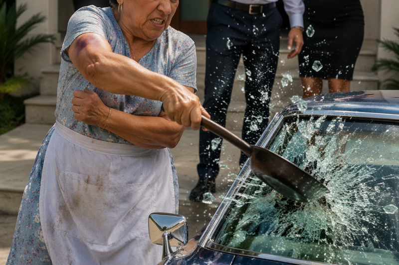 Mi hijo me pisó la mano en mi propia cocina y todavía dijo: “Te estás arrastrando donde no debes”