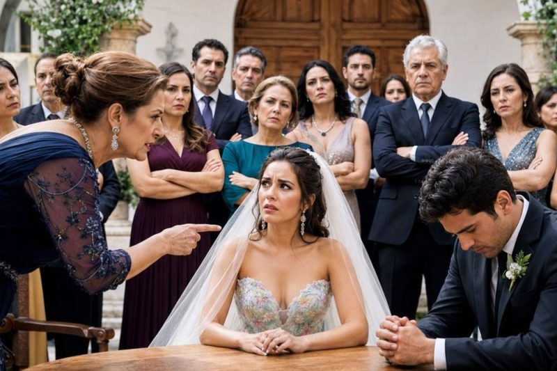 Antes de la boda, su familia la humilló… y él no dijo nada