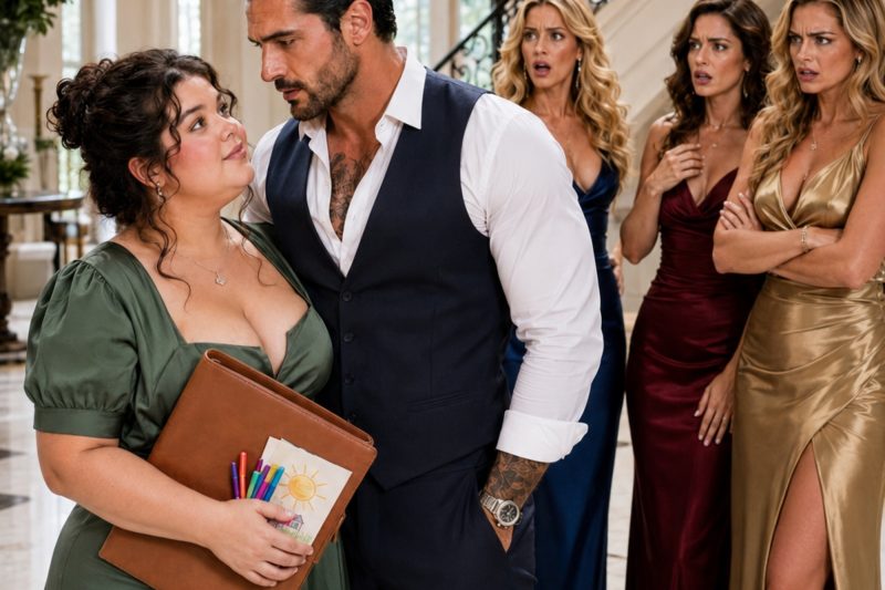 El despiadado jefe de la mafia rechazó a las supermodelos: solo tenía ojos para su niñera torpe y curvilínea.