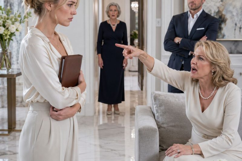 Cuando mi abuela me regaló un hotel valuado en 2,700 millones de pesos por mi cumpleaños, mi suegra dejó caer su bolso sobre la mesa y dijo: —Mañana tu esposo y yo nos encargaremos de todo. Tú no sabes nada de negocios. Mi esposo añadió: —Si te opones, nos divorciamos. Pero ninguno de los dos imaginaba por qué mi abuela seguía sonriendo en silencio.