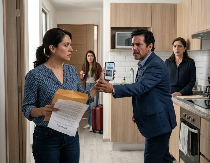 Mi esposo me entregó el divorcio en la cocina y me llamó “carga”, pero cuando mi abogada mostró los 500,000 dólares que gané en secreto, su madre dejó de sonreír y su amante apareció con una llave prohibida en mano duyhien