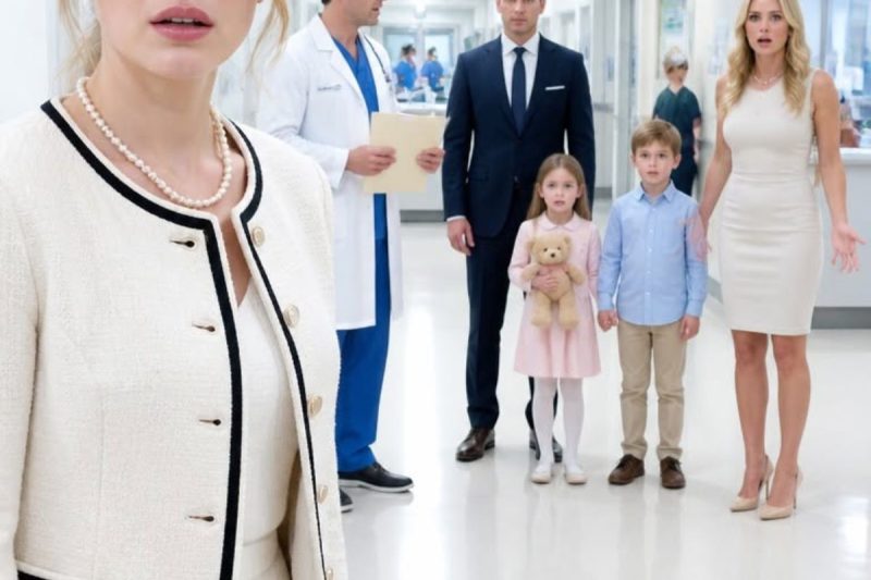 Mi esposo presumió los 2 hijos que tuvo con su secretaria mientras yo guardaba silencio. Pero en un chequeo médico de rutina, el doctor lo miró y preguntó: “¿Su esposa todavía no le ha contado la verdad?” En ese instante, su sonrisa se borró por completo.