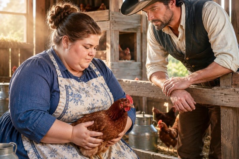Él quería una esposa que cuidara gallinas, pero la mujer de talla grande convirtió una granja en bancarrota en una leyenda de la frontera.