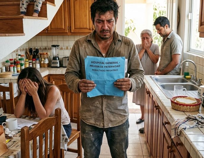 Volví temprano por la fiebre de mi hijo, pero encontré a mi madre con una carpeta azul: “Él no es tuyo”, y lo peor fue descubrir que toda mi familia llevaba años protegiendo al verdadero padre dentro de mi propia casa. duyhien