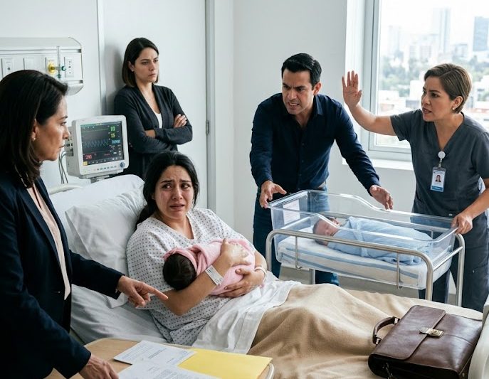 Recién operada y con 2 bebés en brazos, su familia llegó al hospital con papeles para quitarle la casa: “Firma antes de que reacciones”, pero el abogado de su esposo muerto reveló el plan que nadie esperaba esa misma noche duyhien
