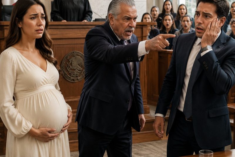 Estaba a punto de firmar los papeles del divorcio mientras tenía 9 meses de embarazo, cuando de repente mi suegro abofeteó con fuerza a mi esposo en una sala del tribunal llena de gente. Mirando al juez, dijo: “Él no es inocente, pero el verdadero criminal es…” duyhien