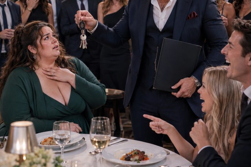 El jefe de la mafia la vio siendo humillada por su peso, así que compró todo el restaurante para ella.