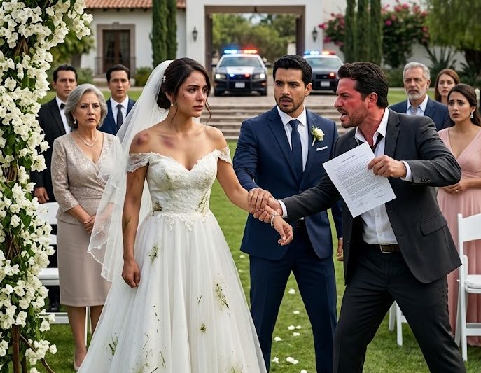 Mi hermano interrumpió mi boda frente a 180 invitados, exigió la mitad de mi empresa y gritó “firma hoy”; cuando la policía revisó su contrato, la fecha reveló una traición que mi madre llevaba demasiado tiempo escondiendo en silencio dentro de la familia duyhien