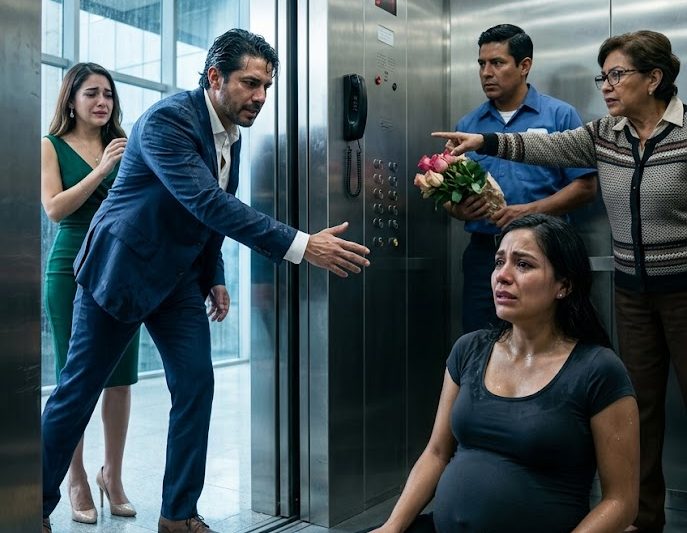 Embarazada de 7 meses quedó atrapada en un elevador con la amante de su esposo, y cuando por fin abrieron las puertas, él gritó que salvaran primero a la otra… pero un audio reveló algo peor que destruyó su matrimonio y su fortuna duyhien