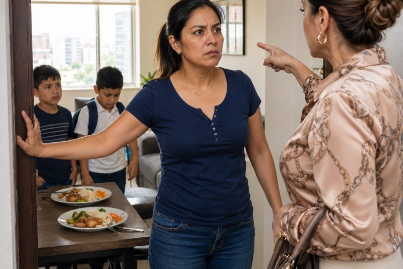 Mi vecina dejó a su hijo con maleta frente a la casa de mi madre y luego publicó que yo me había ofrecido a cuidarlo todo el verano… pero cuando vi los moretones del niño, entendí que su mentira escondía algo mucho peor que una simple pelea entre vecinas. duyhien