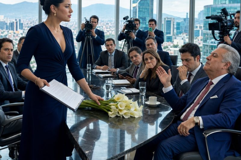 En la sala de consejo la trataron como empleada de flores, pero cuando todos rieron y el nuevo director guardó silencio, ella abrió su carpeta y confesó que tenía en sus manos el rescate de 2.3 mil millones que podía salvarlos o hundirlos para siempre duyhien