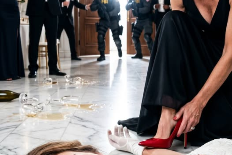 Mis pulmones ardían. Cada respiración se sentía como cuchillas atravesando mi pecho. Eleanor se inclinó sobre mí, elegante y cruel. —Muere con dignidad, querida. Solté una risa débil. —Eso suena irónico… viniendo de una mujer esposada en treinta segundos. Su sonrisa desapareció. Y en ese instante, escuchamos el primer golpe contra la puerta.