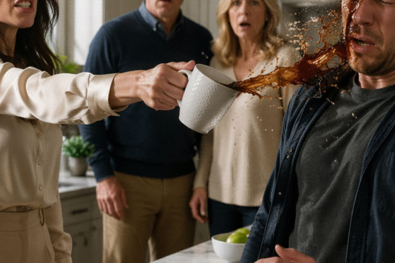Durante el desayuno, mi hermana actuó como si mi tarjeta de crédito ya fuera suya. Cuando me negué, me lanzó café caliente a la cara y mi familia todavía intentó hacerme sentir culpable por decir “no”. 6 semanas después, cuando ya había bloqueado mi historial con alertas de fraude, mi teléfono explotó con mensajes desesperados: por fin habían descubierto lo que pasa cuando la persona que siempre arreglaba sus desastres deja de hacerlo.