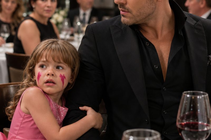 La niña corrió llorando hacia el jefe de la mafia: “¡Están golpeando a mi mamá!” — Lo que hizo el jefe de la mafia dejó…