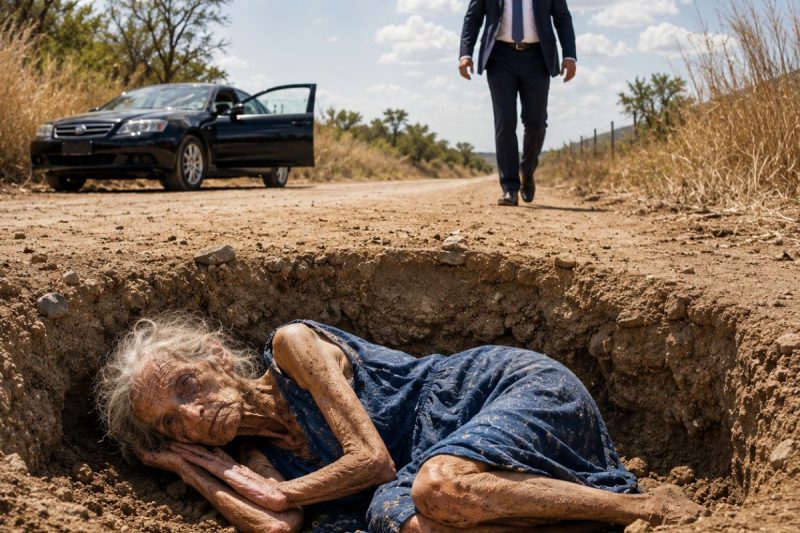 Hijo encuentra a su madre abandonada en un hoyo por su propia familia… cuando descubre quién la dejó allí, nadie estaba preparado para lo que hizo después.