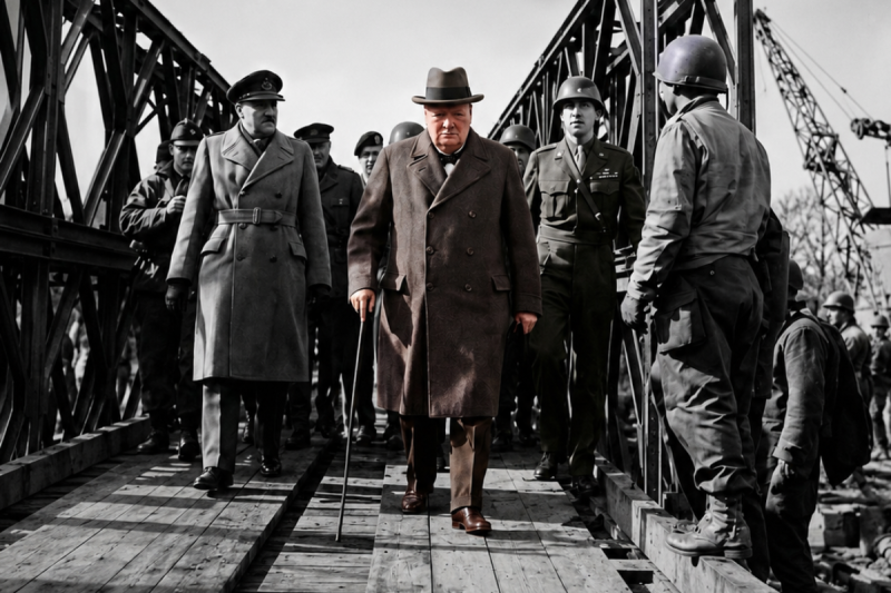 Cuando Patton cruzó el Rin antes de que Montgomery pudiera siquiera comenzar, la frase silenciosa en el comedor de Eisenhower se convirtió en un juicio sobre la ambición, la obediencia y la peligrosa misericordia que la guerra concede a los hombres que vencen.