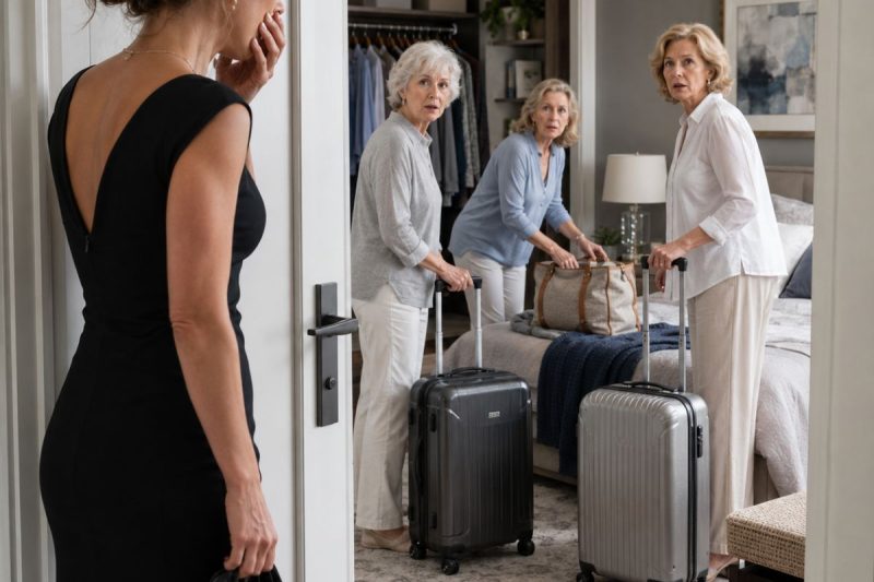 Después del funeral de mi esposo, volví a casa vestida de negro… y encontré a mi suegra con 8 familiares llenando maletas. —Esta casa ya es nuestra. Tú tienes que irte —dijo. Me quedé inmóvil… y luego me reí. Porque si creían que Simón no había dejado nada, era porque nunca supieron quién era realmente… ni qué firmó antes de morir.