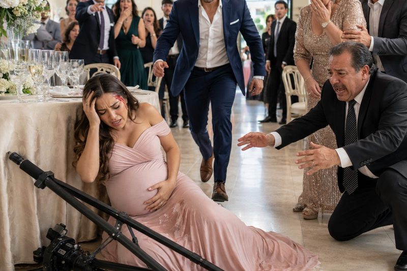 En la fiesta de compromiso de mi hermano, yo tenía 8 meses de embarazo. Mi papá le regaló mi Lexus de $92K a la prometida de mi hermano. Cuando se lo pedí de vuelta, me estrelló un pesado trípode de cámara en la cabeza. Me tambaleé hacia atrás, mi vientre de embarazada golpeó el borde de la mesa y se me rompió la fuente. Sangrando, llamé a mi esposo. 20 minutos después, él entró. Todos se quedaron congelados porque… duyhien