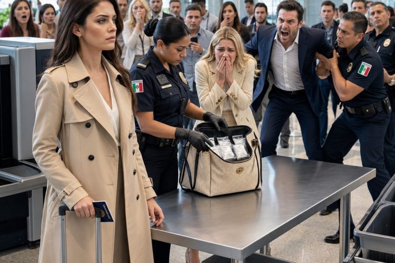 Mi esposo deslizó una bolsa negra en mi maleta y sonrió como si nada hubiera pasado. En seguridad del aeropuerto, el perro se detuvo frente a la bolsa de su secretaria. Él gritó: “¡Esa no es de ella!”—y yo pregunté: “Entonces, ¿cómo lo sabes?” duyhien