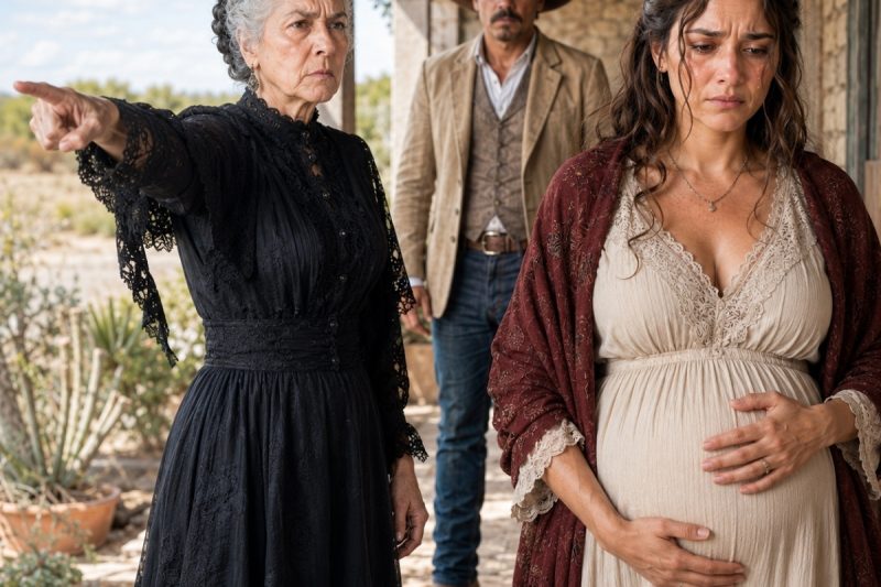 El hacendado volvió antes de tiempo… y descubrió cómo su madre humillaba a su esposa embarazada.