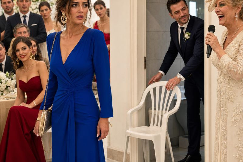 ntht/ Cuando mi esposo me dijo en la boda familiar: “No hagas drama y siéntate junto al baño”, yo guardé silencio, saqué el celular y llamé a mi abogada; lo que apareció después en un video con audio cambió el divorcio en algo mucho más peligroso.
