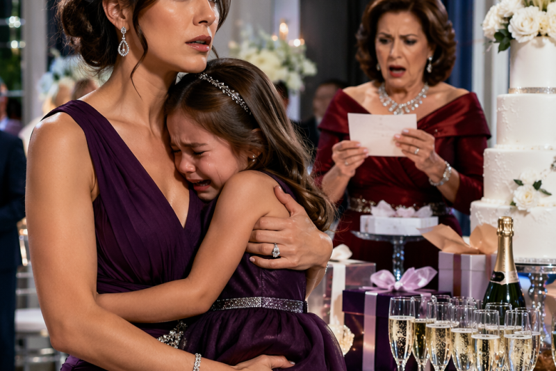 Mi hija preguntó qué vestido usaría para el cumpleaños de su abuela y mi mamá respondió: “Tú no estás invitada”; no discutí frente a los 8 testigos de la mesa, solo cancelé la tarjeta digital de la fiesta, sin imaginar que el salón llamaría revelando algo peor.