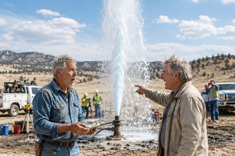 “Si se le mueren las vacas, no venga a llorar”, le dijeron al venderle aquel terreno inútil. Pero cuando salió agua blanca del pozo, entendieron que habían regalado una fortuna.