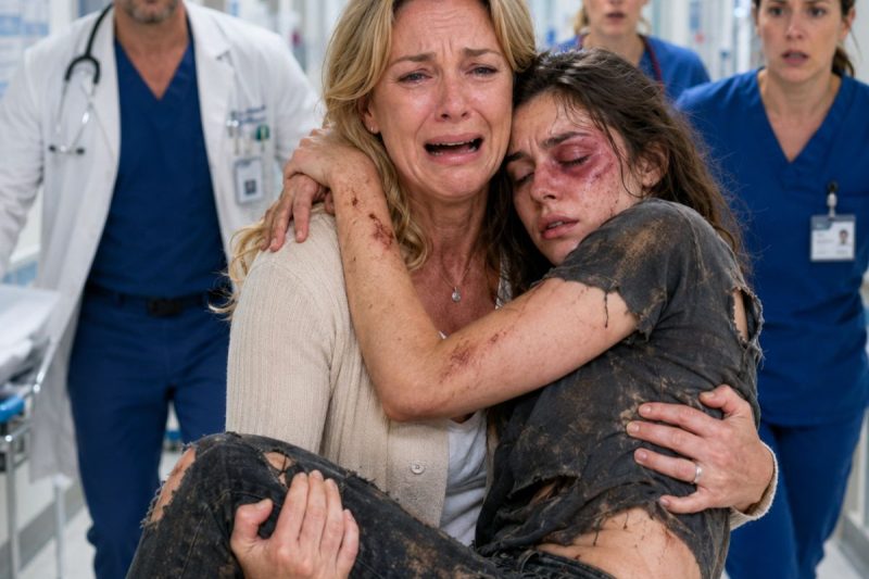 Mi hija llegó herida a la 1 de la madrugada y me rogó: “No me hagas volver con mi esposo”. Creí que era una golpiza… hasta que el hospital reveló algo peor.