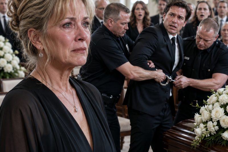 Dos horas después del funeral de mi hija, su médico me llamó. “Venga a mi consultorio ahora. No le diga a nadie y, haga lo que haga, no deje que su yerno se entere”. Me temblaban las manos mientras él reproducía una grabación oculta de mi hija susurrando: “Si muero, fue él”. Para medianoche, la policía sacó a mi yerno de nuestra casa esposado, mientras yo lo veía darse cuenta de que la madre en duelo a la que había subestimado acababa de enterrar su libertad para siempre.