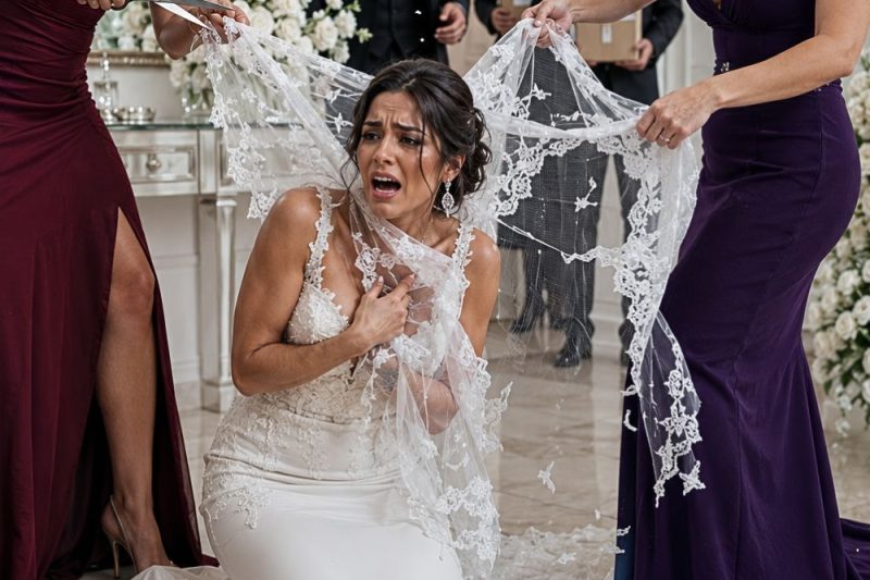 La humillaron en su boda rompiéndole el velo, pero nadie imaginó el secreto histórico que escondía