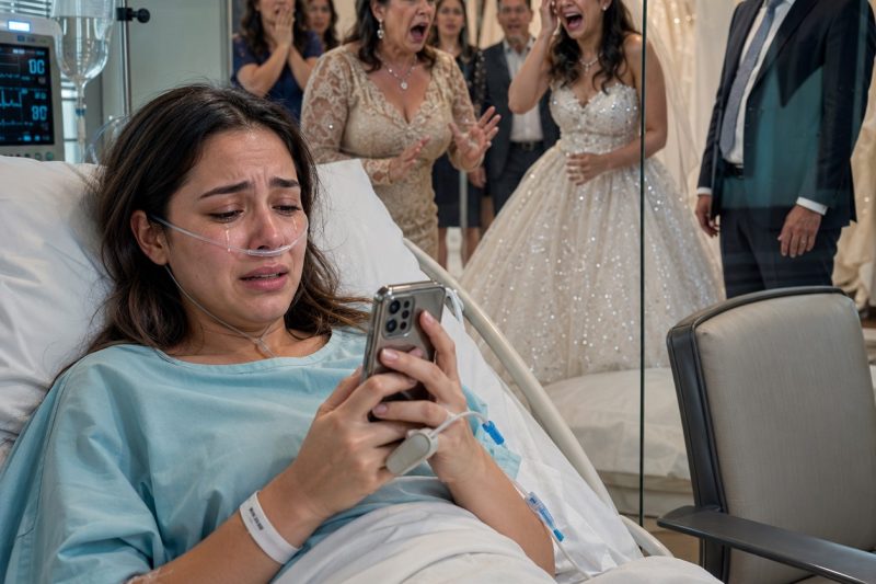 Pasé semanas en el hospital luchando por mi vida, y ni una sola persona de mi familia vino a verme. Ni mi madre. Ni mi padre. Ni mi hermana. Un mes después, mi madre me escribió: “Necesitamos $12,000 para el vestido de novia de tu hermana.” Le envié un dólar y le respondí: “Buena suerte.” Unas horas después… duyhien