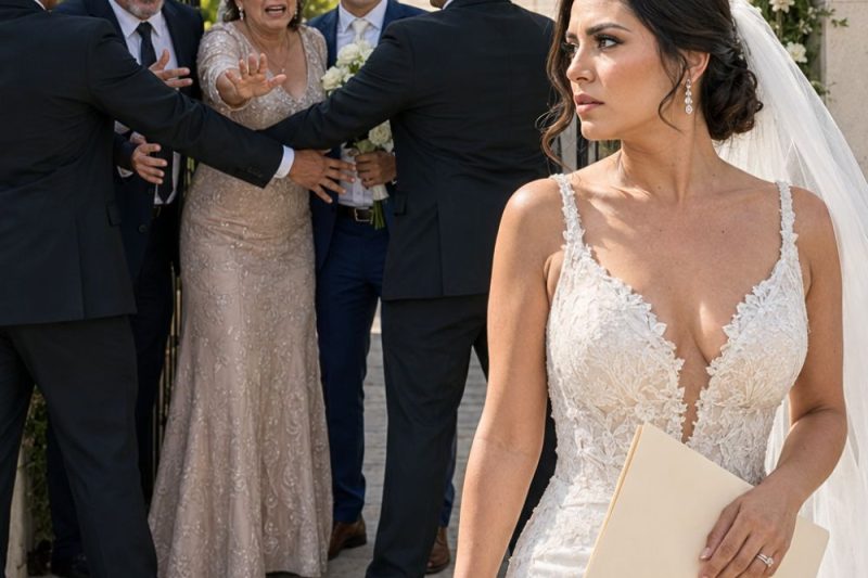 Dejé a mi hermano fuera de mi boda, pero cuando llegó con mis padres y dijo: “Tu lugar es obedecer”, revelé la mentira que ocultaron por años