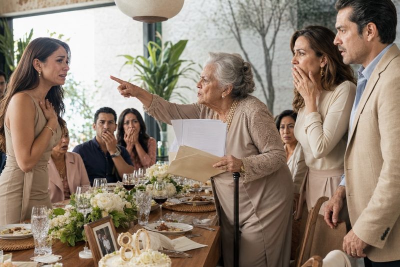 Me llamaron irrespetuosa por hablar en una reunión familiar. Pero cuando la abuela abrió la boca, todos se dieron cuenta de que mis padres no estaban avergonzados porque yo hubiera mentido; estaban avergonzados porque dije la verdad….. duyhien