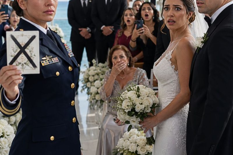 Mi hermana me borró de su boda por mi uniforme… pero ese día se descubrió la mentira que le robó la vida