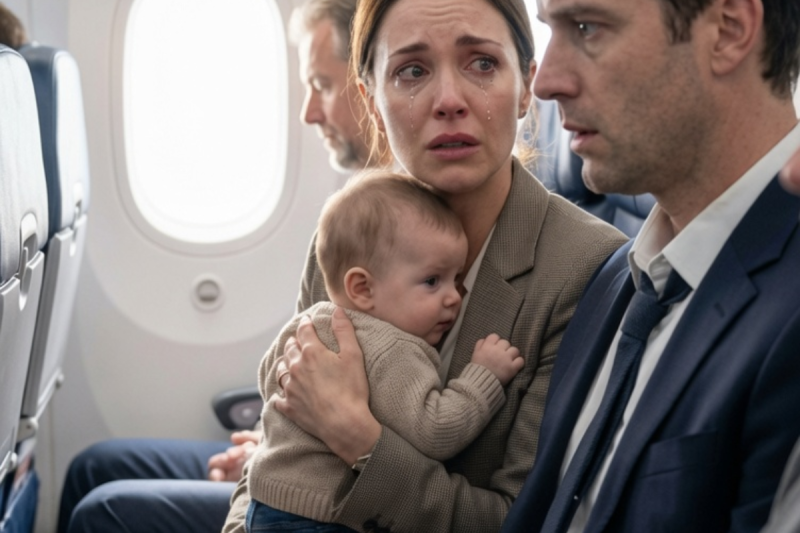 Perdón… —murmuré medio dormida mientras mi cabeza caía sobre el hombro del hombre a mi lado en el avión, abrazando a mi hijo de un año. Él no se movió. Entonces su voz, baja y helada, atravesó mi sueño. —Ese niño… tiene mis ojos. Abrí los ojos de golpe. Mi sangre se congeló. No podía ser. Un año atrás, aquella noche cambió mi vida… y ahora, el desconocido junto a mí acababa de pronunciar la verdad que más temía. ¿Quién era realmente ese hombre?