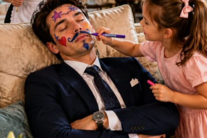 El multimillonario fingió dormir para poner a prueba a la pequeña hija de su ama de llaves. Lo que ella hizo lo conmovió hasta las lágrimas.