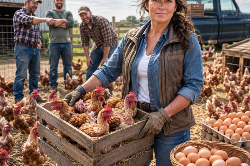 Su familia dijo que esas gallinas no valían nada… pero semanas después, los huevos que salieron de aquel gallinero salvaron la granja